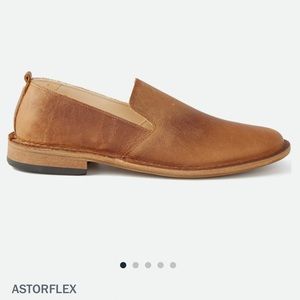 NIB ASTORFLEX Patnoflex Loafer in Dark Chestnut Nubuck US size 10 EU 43